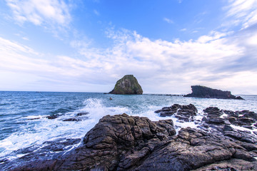 Fototapeta premium Sea and island