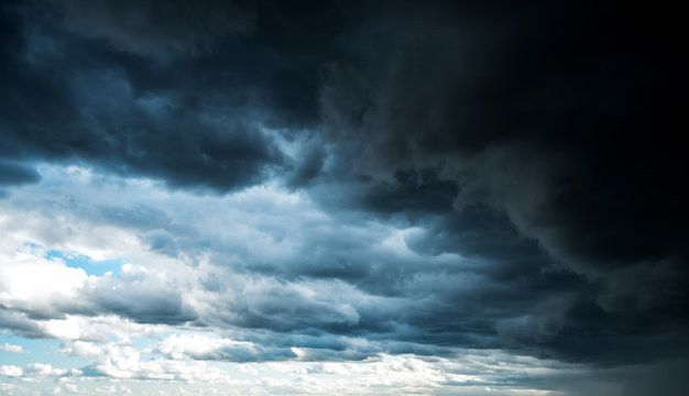 Hurricane sky storm weather