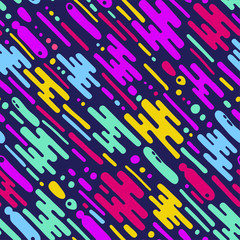 seamless pattern with colorful abstract ornemrnt