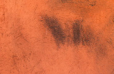 Orange concrete wall texture