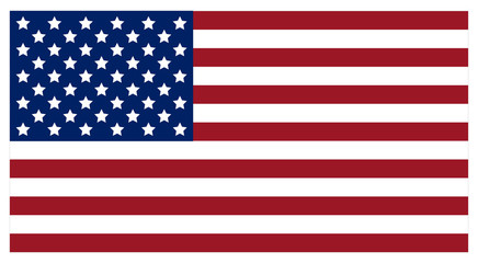 Flag of the United States of America.