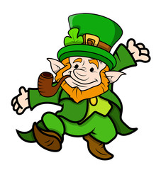 Dancing Leprechaun Smoking