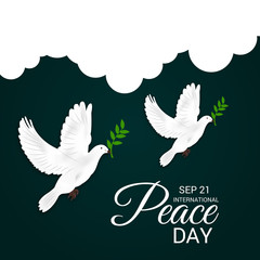 International Peace Day.