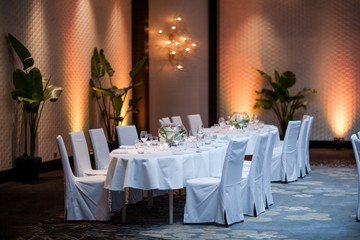 professionell decorations of vip party locations