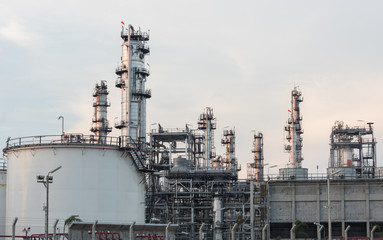 Industrial at oil refinery plant