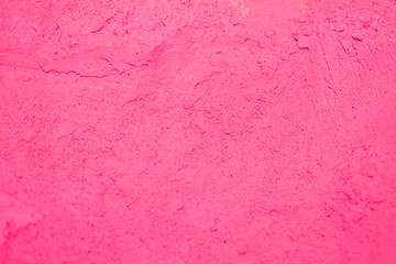 Powder coating as a background