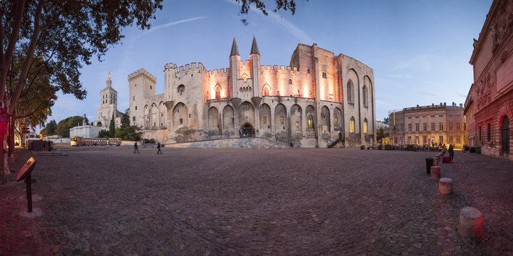 France, Provence-Alpes-Côte d'Azur, Avignon, Pope's Palace, Palais des Papes