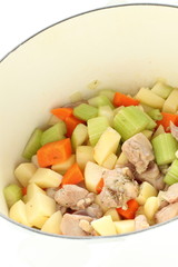 chicken and vegetable for cooking image