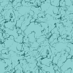 Light blue abstract marble curvy lines veins seamless texture