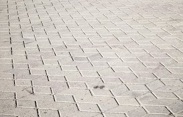 Sidewalk tiles as background