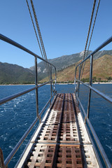 Boat trip at Adrasan coasts in Kumluca, Antalya
