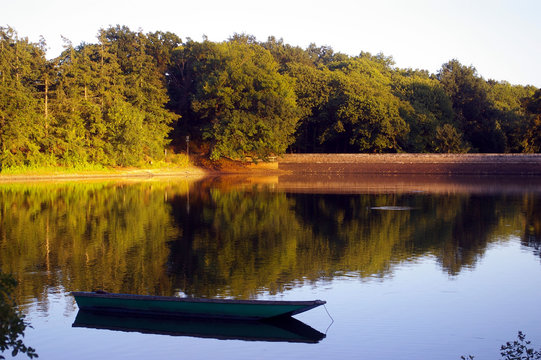Automne sur le lac de vioreau