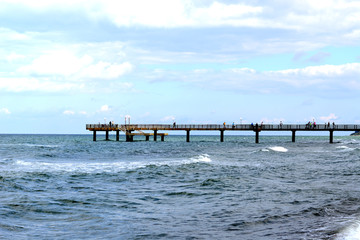 Obraz premium Sea pier - Rerik, Germany (Baltic Sea)