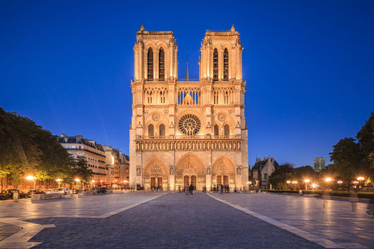 France, Ile-de-France, Paris, &Icirc;le de la Cit&eacute;, &Icirc;le Saint-Louis, Notre Dame de Paris