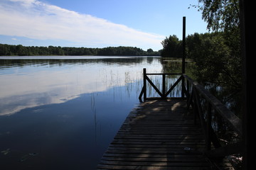 Naklejka premium Great Russian lake