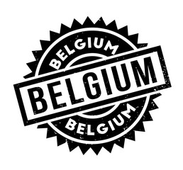 Belgium rubber stamp. Grunge design with dust scratches. Effects can be easily removed for a clean, crisp look. Color is easily changed.