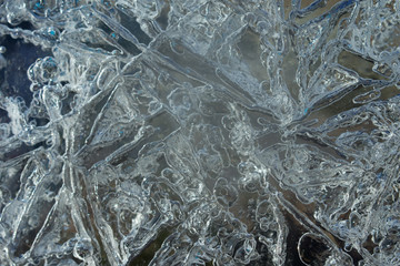 Ice texture.