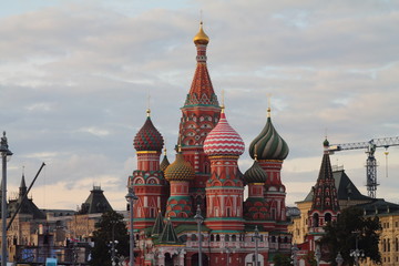 Fototapeta na wymiar Moscow city scape