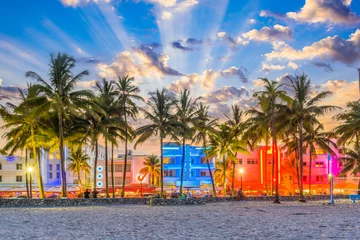 Foto auf Alu-Dibond Miami Florida USA © SeanPavonePhoto
