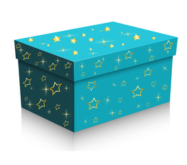 Vector Christmas Gift Box velvet soft style