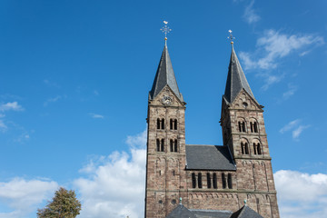 The cathedral of the small German town Fritzlar