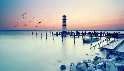 Neusiedler See Abendstimmung