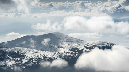 Fototapeta na wymiar Snow Mountain