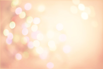 Obraz premium Pink Pastel Vintage Background with Defocused Spots Light boke