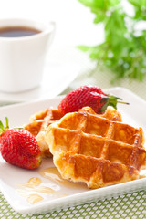 Belgian waffles