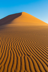 Sand ripples at Sossusvlei Namibia