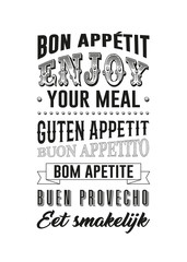 Bon appétit-3 - obrazy, fototapety, plakaty