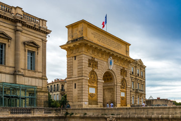 Arc de Triomphe de Montpellier, Occitanie en France