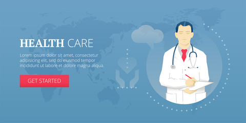 Health care banner