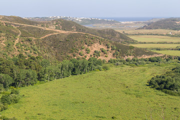 Buildings in mountain, Aljezur village