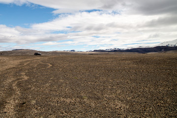 Vulkanlandschaft in Island