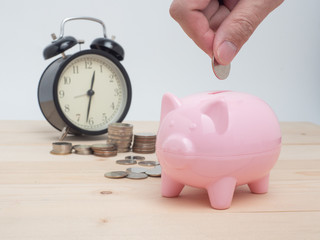 Piggy Bank Money Saving Finance Concept