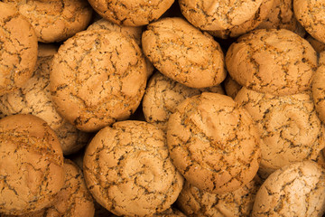 Lots of cookies and biscuits background