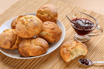 Traditional bulgarian home made cookies called 