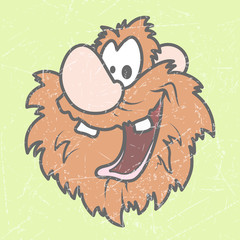 Laughing Cartoon Face