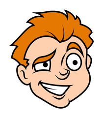 Surprised Boy Face Expression