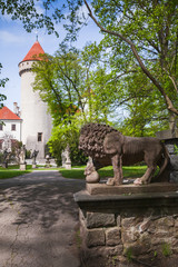 Park near Konopiste castle, Czech Republic