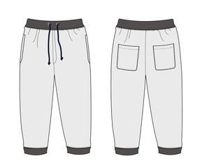 outline sweat pants