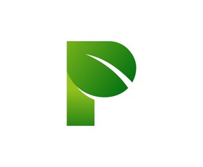 P logo