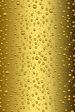 Beer bubbles background, vector illustration
