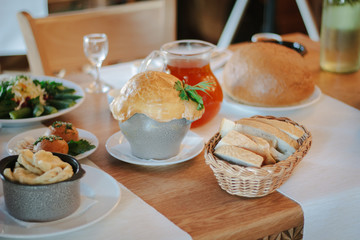 Catering table