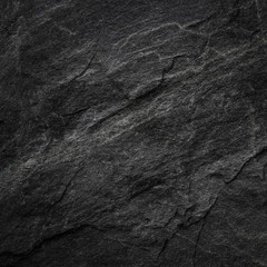 Dark grey black slate background or texture.