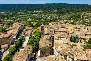 moustiers-ste-marie in the South of France