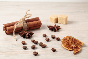 Roasted coffee beans