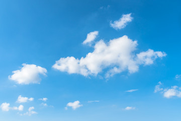 夏の青空と浮雲２