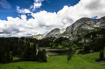 Fototapeta na wymiar Sackwiesensee, Styria, Austria